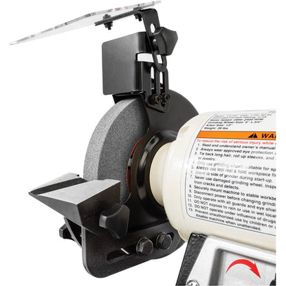 Shop Fox W1839 - 6" Variable-Speed Grinder with Work Light