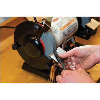 Shop Fox W1839 - 6" Variable-Speed Grinder with Work Light