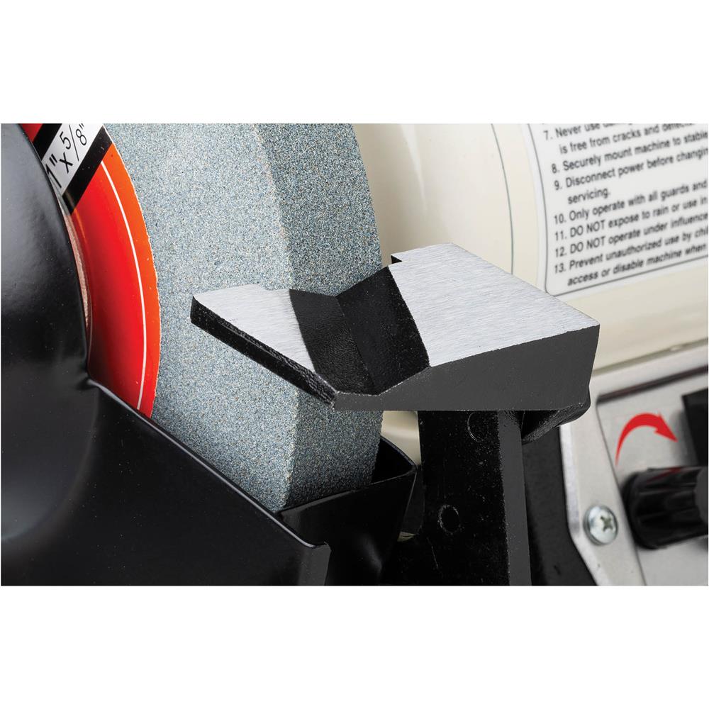 8" Variable Speed Grinder w Work Light