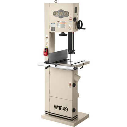 Shop Fox W1849 - 14" 2 HP Resaw Bandsaw