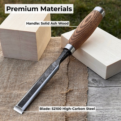 Wood Carving Chisel, 10 - 50 mm (0.39 - 1.97 inches)
