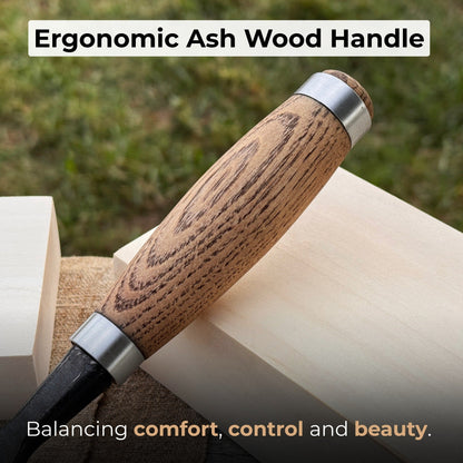 Wood Carving Chisel, 10 - 50 mm (0.39 - 1.97 inches)