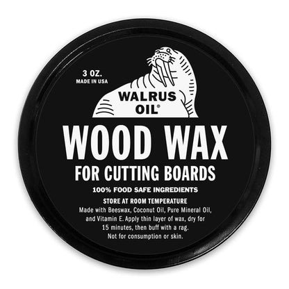 Wood Wax for Cutting Boards 3oz.