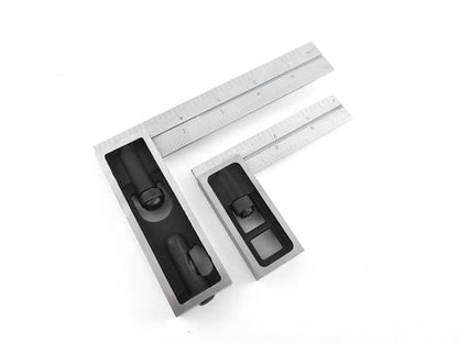 iGaging 4R Machinist Double Squares with 1/8", 1/16", 1/32 and 1/64" Graduations.
