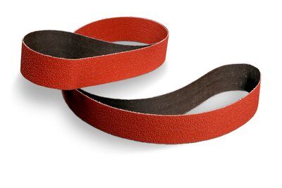 Cubitron™ ll 1" Wide Sanding Belts, X-weight Cloth Backing