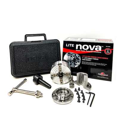 LITE G3 1" 8TPI Reversible Pen Turning Bundle