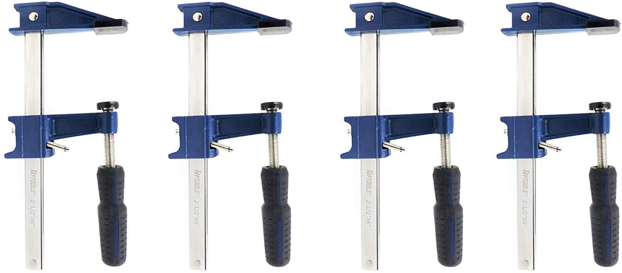 F Style Bar Clamps with Clutch, 2 1/2" Throat