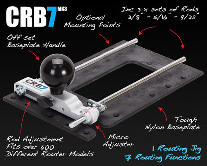 CRB7 Universal Combination Router Jig Mk3