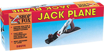 Shop Fox 2" x 14" Jack Plane