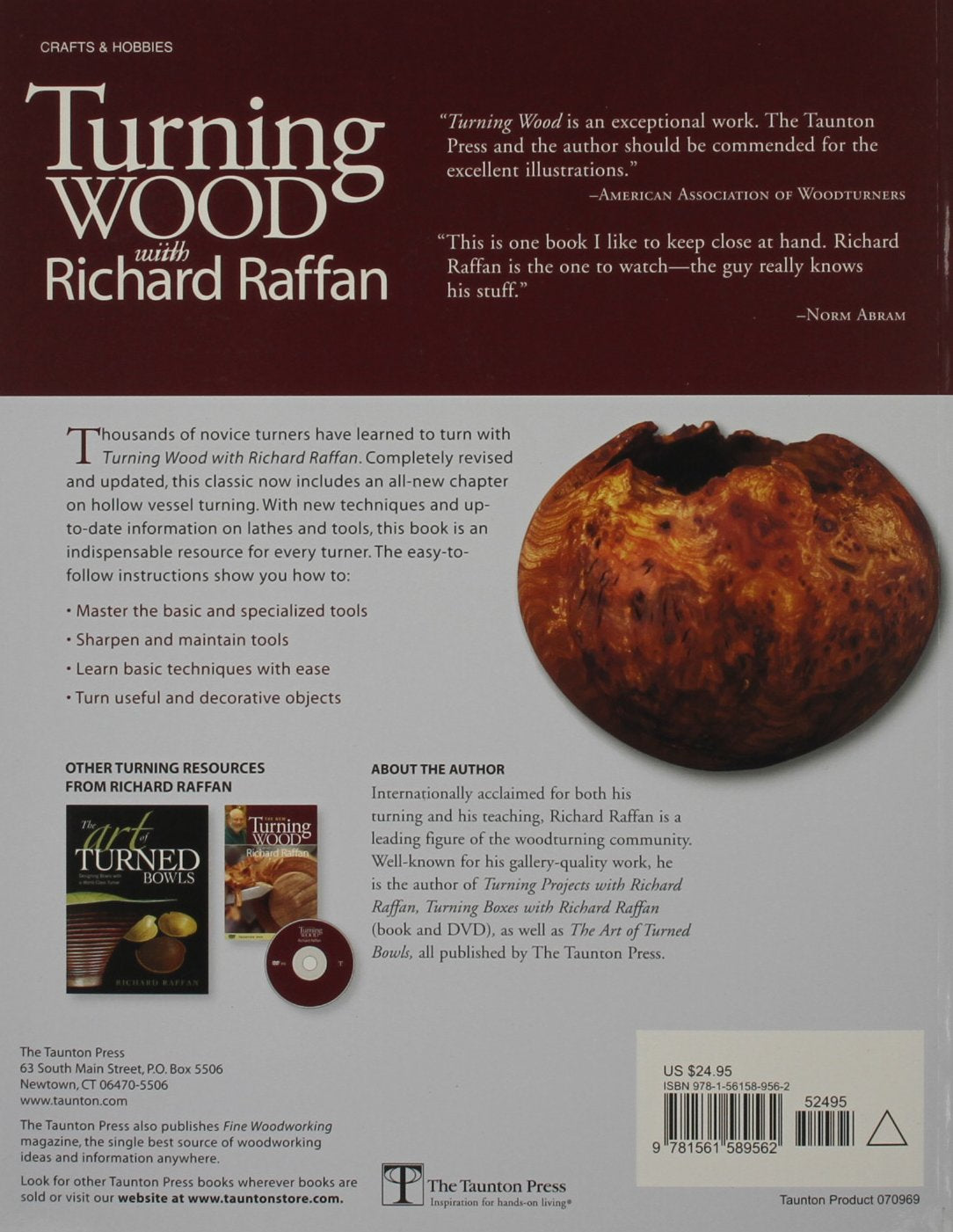 Turning Wood with Richard Raffan (Updated, Expanded) (3RD ed.)