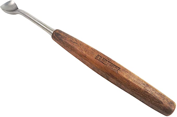 20mm (3/4") Wide Professional Spoon Carving Gouge Chisel – Norfolk Wood ...