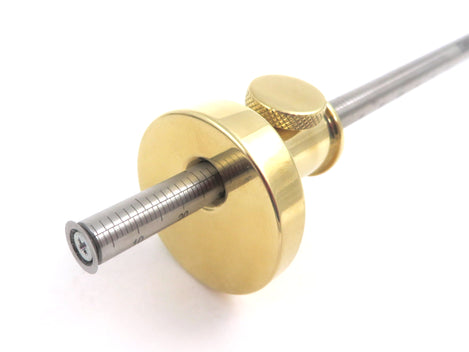 Eccentric Head Solid Brass Wheel Marking Gauge