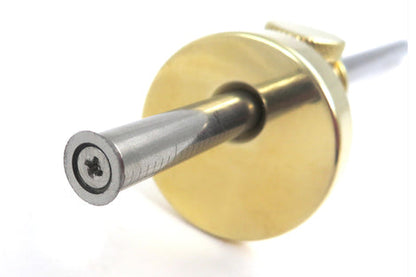 Eccentric Head Solid Brass Wheel Marking Gauge