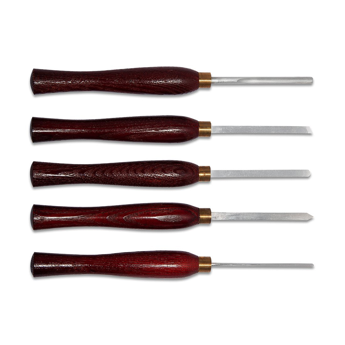 5 Piece HHS Mini Turning Chisel Set