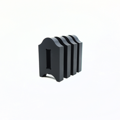 4 Piece Roubo Style Aluminum Black Winding Stick Bracket Kit