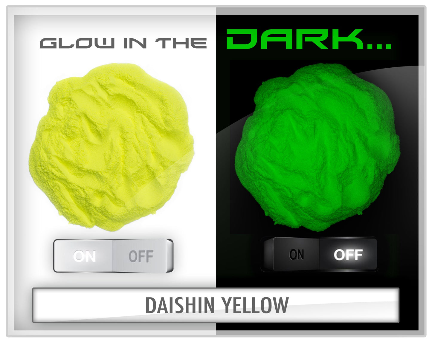 Glow-in-the-Dark Pigment Powder