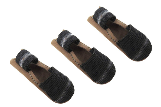 Large French Suede Leather Finger and Thumb Guards, 3 Piece Set