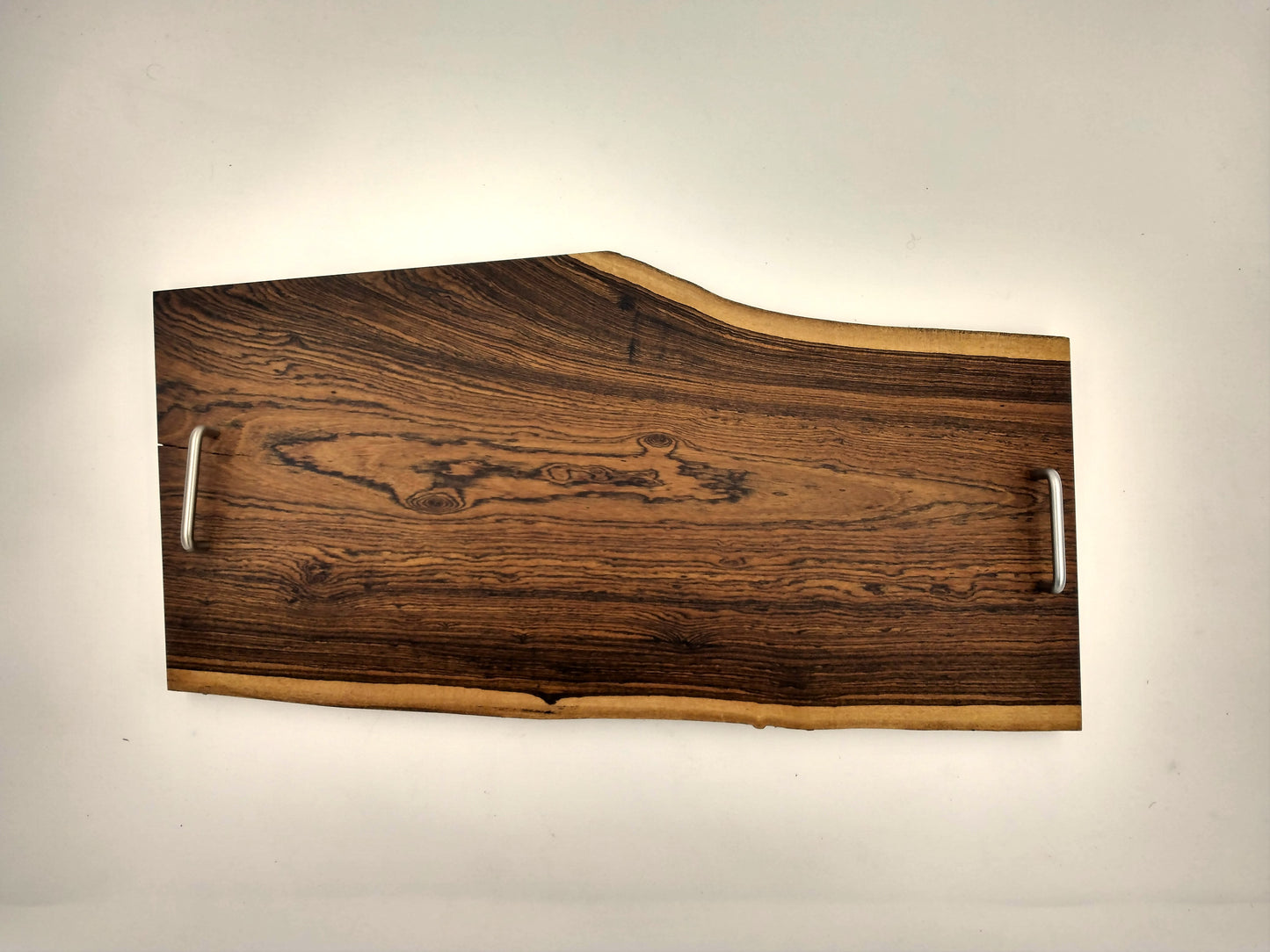 Bacote Face grain & Handle Tray