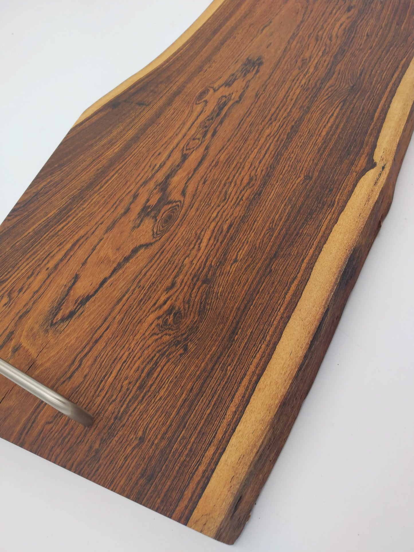 Bacote Face grain & Handle Tray