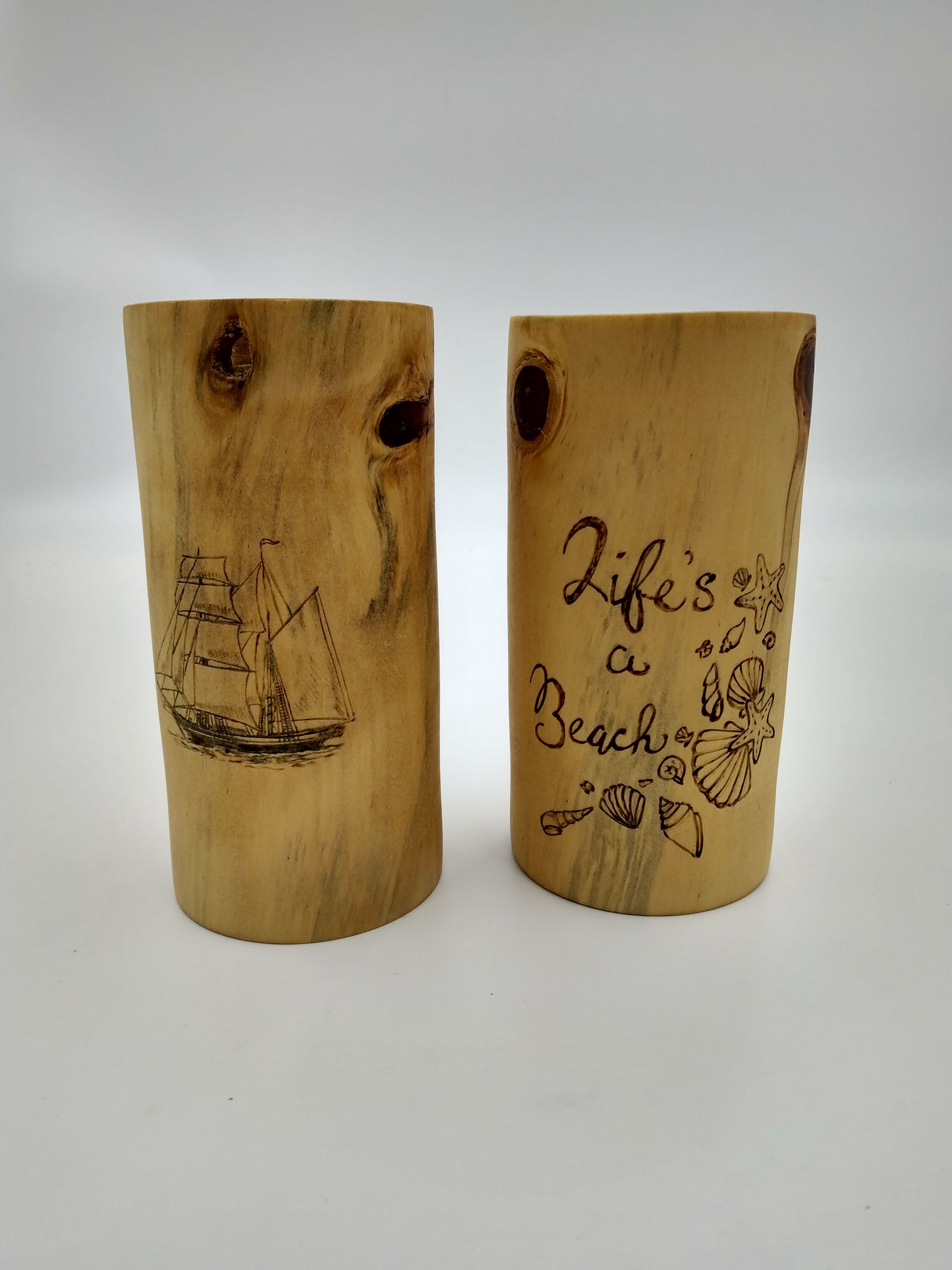 Norfolk Island Pine Tumblers (food grade)
