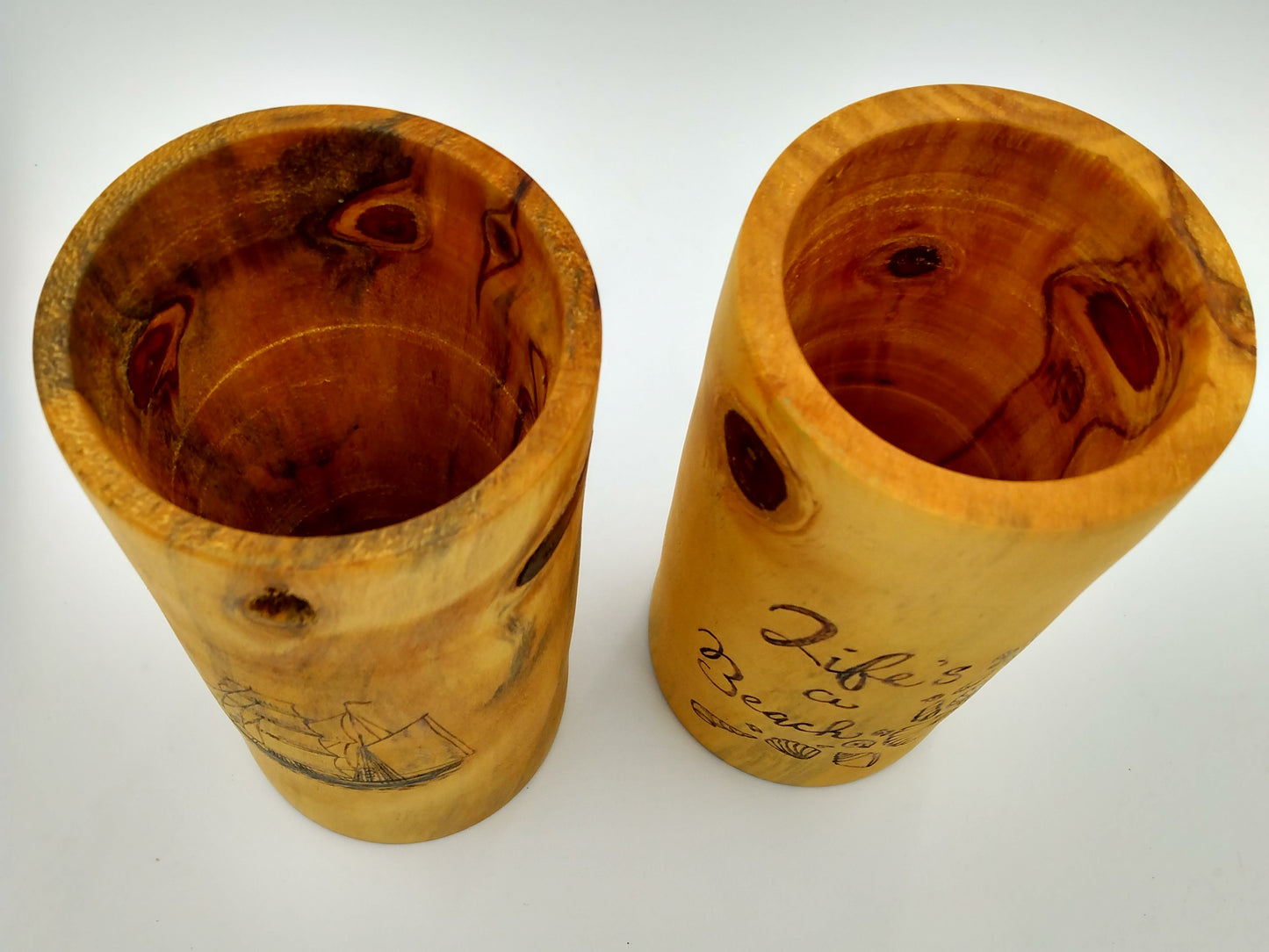 Norfolk Island Pine Tumblers (food grade)