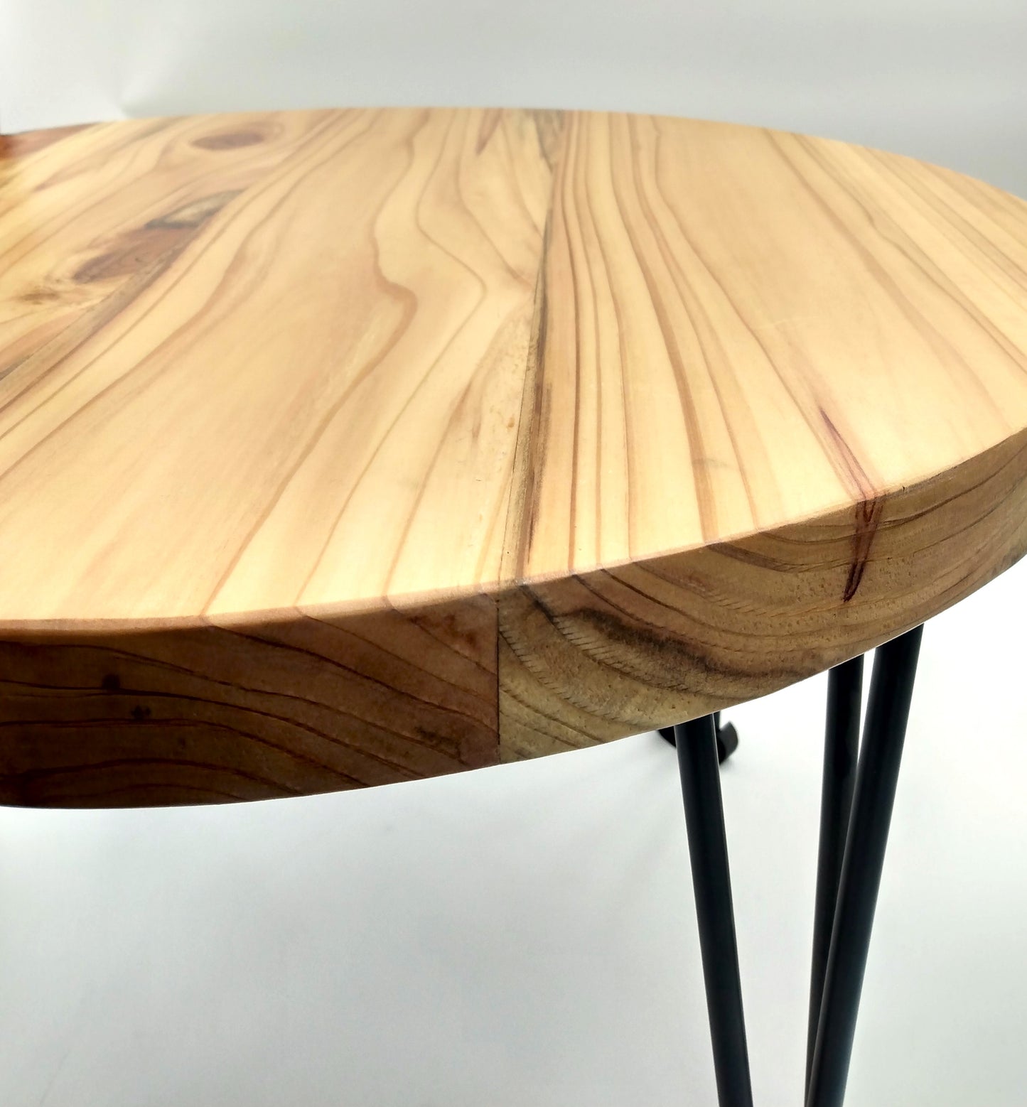 Small Round Dawn Redwood Table