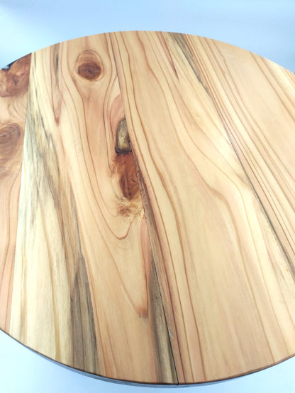 Small Round Dawn Redwood Table