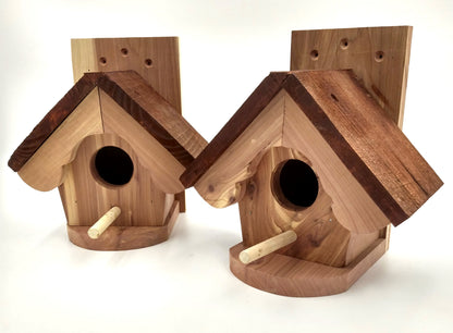 Aromatic Cedar Single Chamber Birdhouse