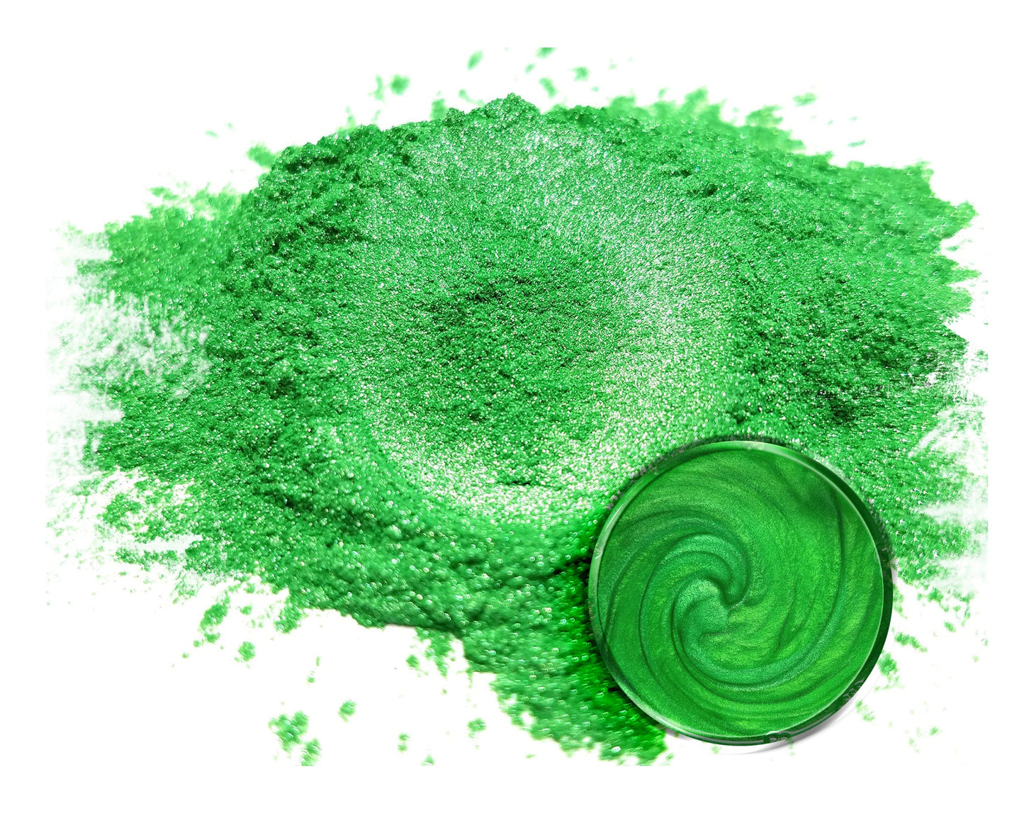 Green Mica Powder