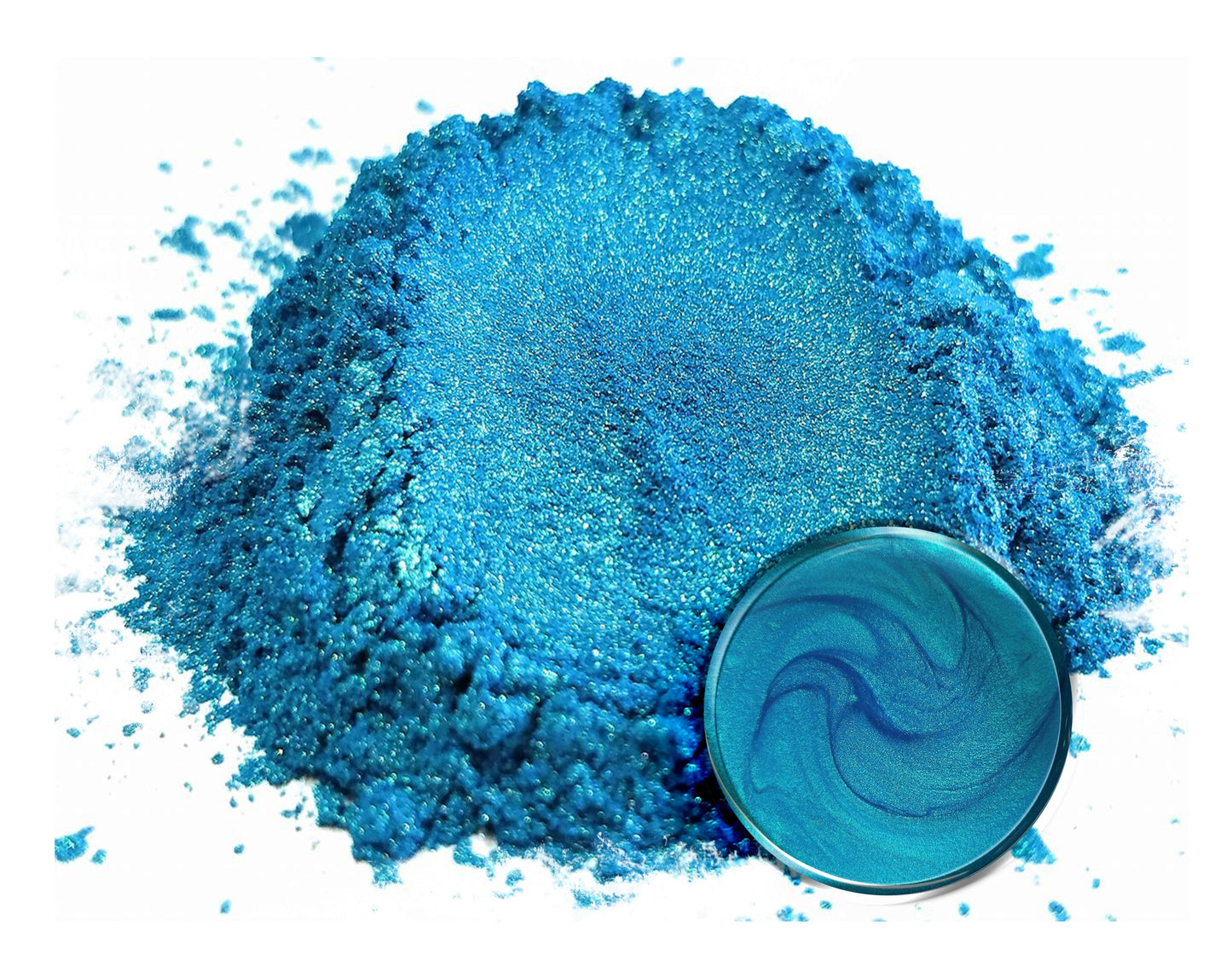 Blue Mica Powder Pigments