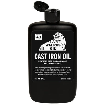 Walrus Oil CAST IRON OIL, 8OZ