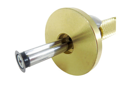 Solid Brass Wheel Marking Cutting Gauge with Micro Adjust and 2 Extra Cutters