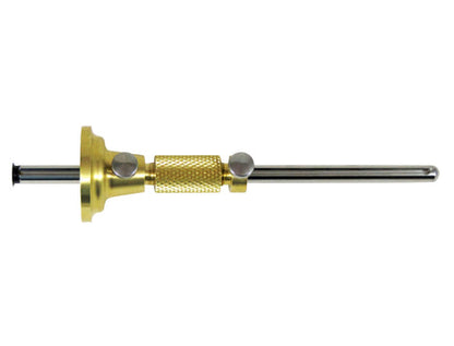 Solid Brass Wheel Marking Cutting Gauge with Micro Adjust and 2 Extra Cutters