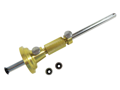 Solid Brass Wheel Marking Cutting Gauge with Micro Adjust and 2 Extra Cutters