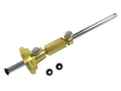 Solid Brass Wheel Marking Cutting Gauge with Micro Adjust and 2 Extra Cutters