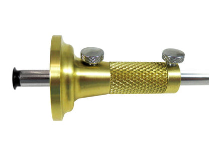 Solid Brass Wheel Marking Cutting Gauge with Micro Adjust and 2 Extra Cutters