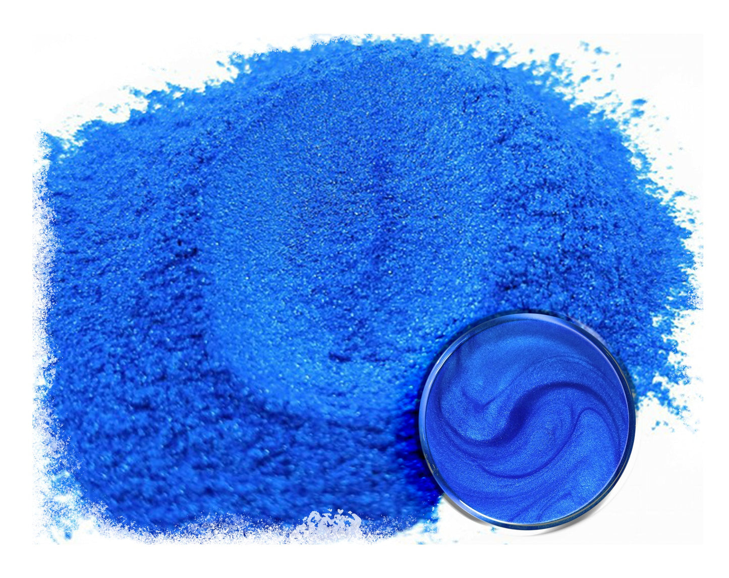 Blue Mica Powder Pigments