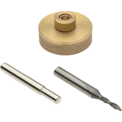 Inlay Kit with Brass Adapter and Solid Carbide Bit