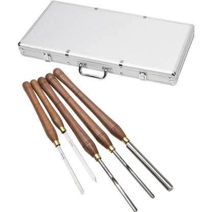 Deluxe 5 pc Lathe Chisel Set