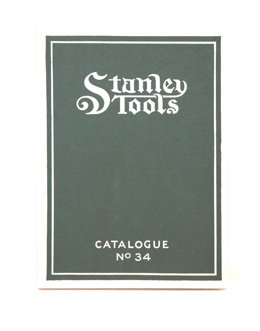 Stanley Catalogue No. 34