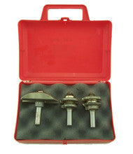 3 pc Door Router Bit Set