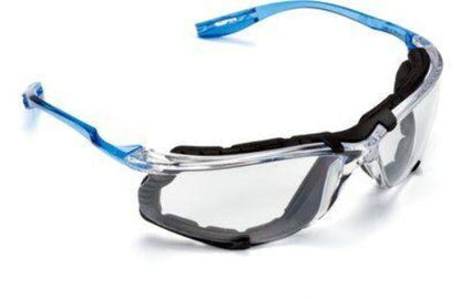 Virtua™ CCS Safety Glasses with Foam Gasket, Clear Anti-Fog Lens