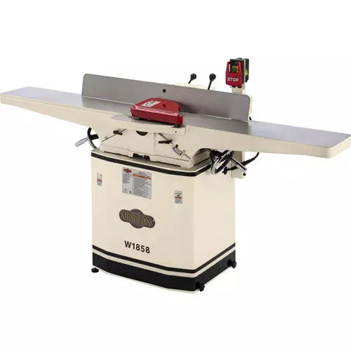 8" Dovetail Jointer w Helical Cutterhead & Mobile Base